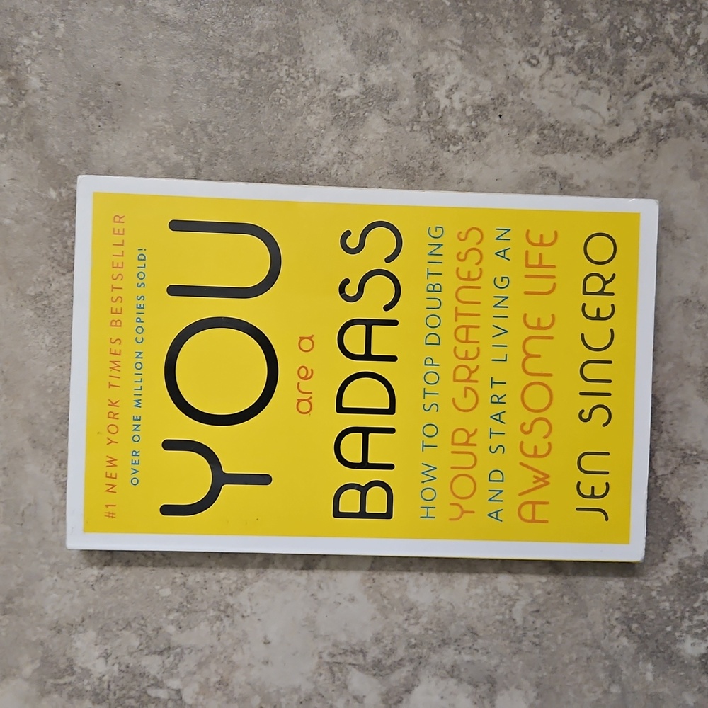 You Are a Badass by Jen Sincero - Yellow Cover